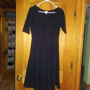 Lularoe black dress